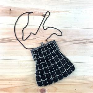 Beaded purse chain crossbody